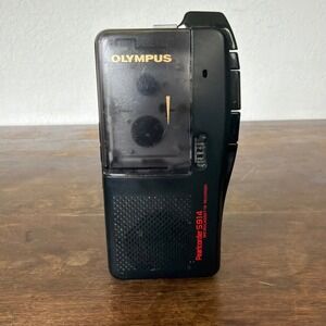 Vintage Olympus Pearlcorder S914 Handheld Microcassette Voice Recorder Dictation